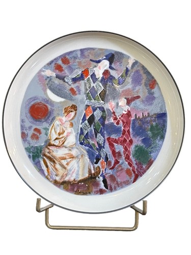 Piatto decorato longaretti - piatto,