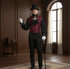 Costume da vampiro giacca e