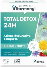 Total Detox 24H Drenante Forte e Veloce Depurativo Fegato e Intestino Azione IT