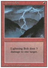 MTG LIGHTNING BOLT EXC -