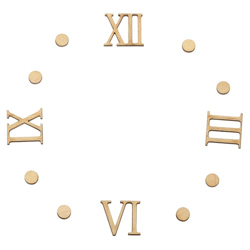 Numeri adesivi per orologio - , in