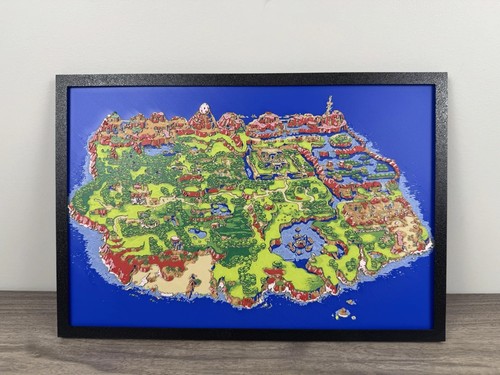 Diorama risveglio mappa del - mappa,