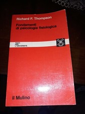 Fondamenti di psicologia fisiologica Thomson Il Mulino 1976