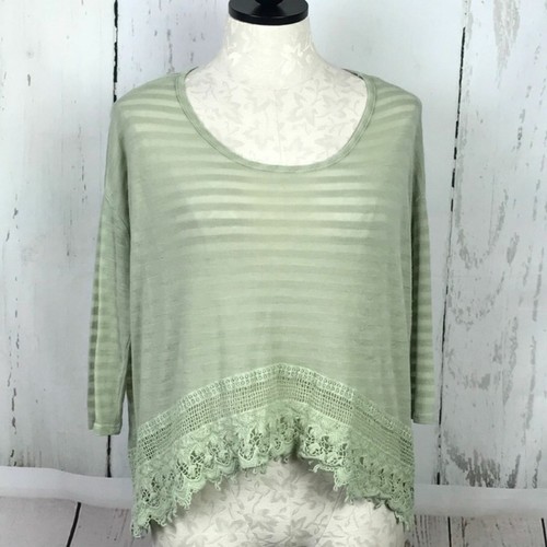 Maglione verde fili - , dipinti