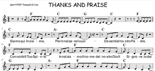 Thanks and praise spartito - thanks,