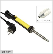 ASPIRATORE A POMPA ZD-211 40W 220V SUCCHIA STAGNO DISSALDATORE + PUNTA RICAMBIO
