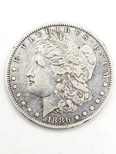 1886 O morgan moneta da 1