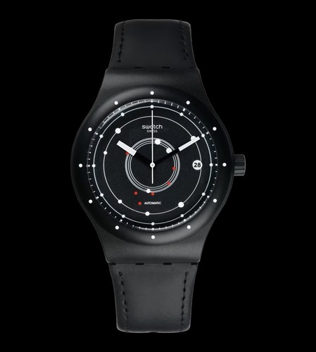 Swatch black sistem51 19j - sistem51,