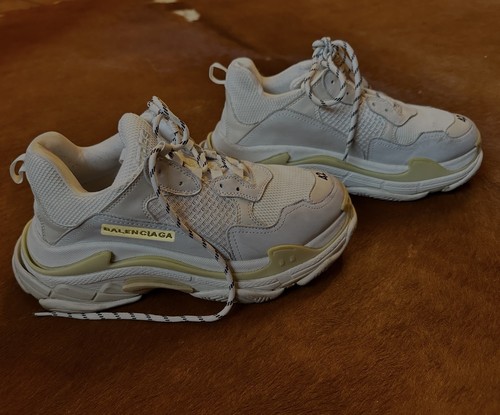 Balenciaga triple leather - leather,