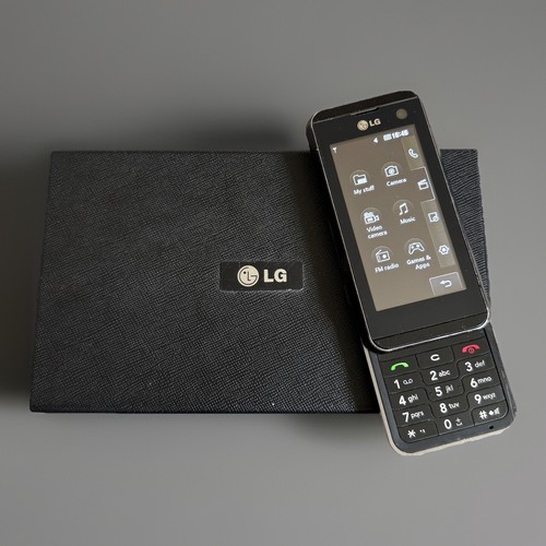 Cellulare kf700 nero slider - cellulare, lg