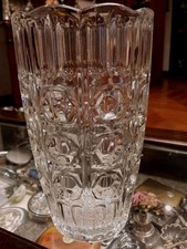 Vaso Portafiori In Cristallo Vintage 