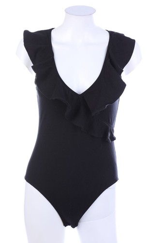 Body smanicato m nero - body,