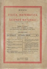 Rivista di fisica, matematica