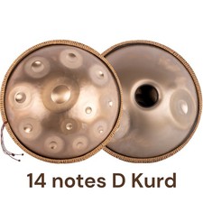 Tetra Handpan batteria/ORO/D