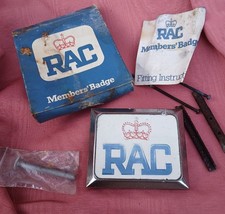 VINTAGE CAR BADGE.( RAC