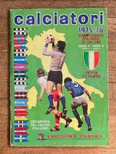 Album figurina PANINI CALCIATORI 1975 76 COMPLETE sticker trasferlli football 75