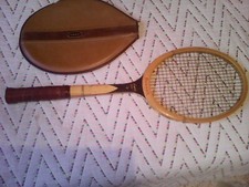 PRESTIGIOSA RACCHETTA DA TENNIS IN LEGNO : ' DONNAY  SUPER  ACE '  !!!!!!!!!!!!