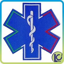 Patch Toppa - croce Esculapio