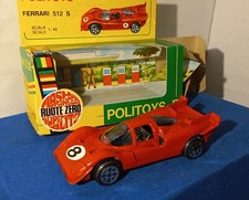 POLITOYS E 22 FERRARI 512 S - (1970) - no mebetoys,mercury)