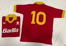 maglia ROMA GIANNINI 10 1987/88 Barilla acrilico calcio vintage PEZZO UNICO