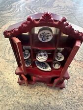 casa delle bambole miniatura piatti armadio  armadio mobili