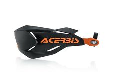 paramani moto enduro Acerbis X-Factory arancio nero con barra in alluminio cross