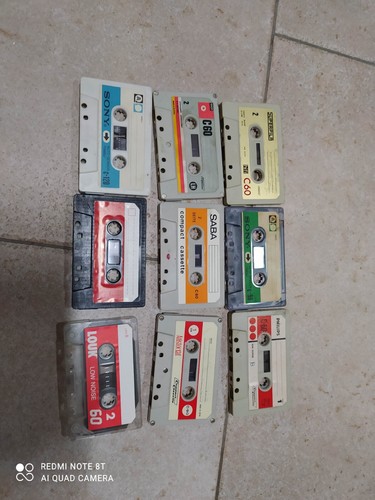 Lotto musicassette anni - musicassette,