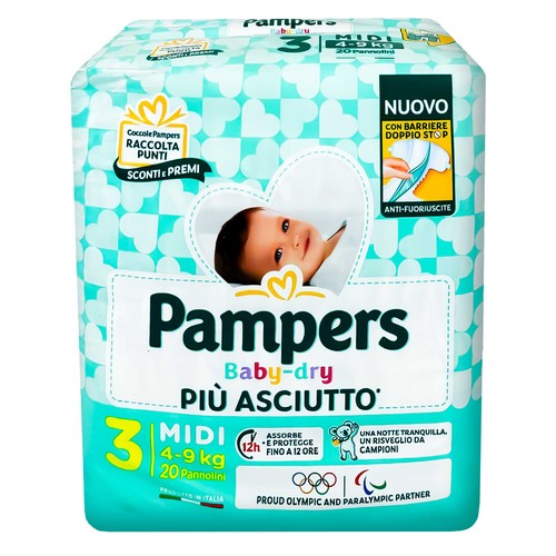 Pannolini baby dry pampers - baby, 6