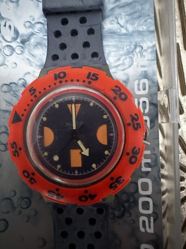 Swatch scuba 200 - "deep, blue"