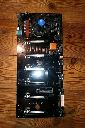 Asrock h510 pro btc - con, cpu
