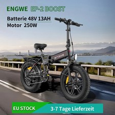 ENGWE EP-2P Bicicletta Elettrica Pieghevole 250W 4.0 E-bike Bici da Citta 25kmh