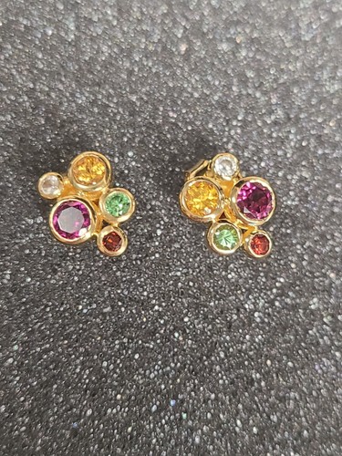 Anello multi gemma - anello, oro