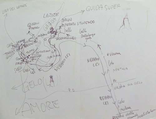Vecchio bozzetto appunti del - bozzetto,