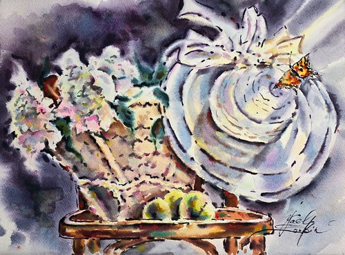 Quadro originale acquerello