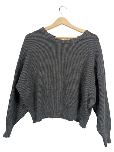 Zara maglione donna - zara, grigio