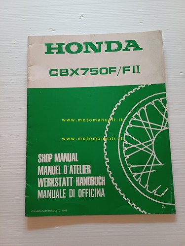 Honda cbx 750 - f, ii