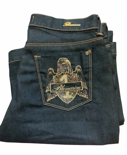 Blumarine jeans cristallo - blumarine,