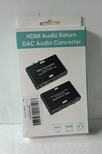 Hdmi arc audio return dac - hdmi,