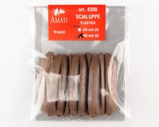 Scialuppe in plastica 50 mm (10 pz) AM4300-50 - amati modellismo