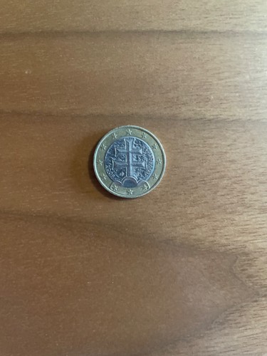 Rara moneta euro - da, 1