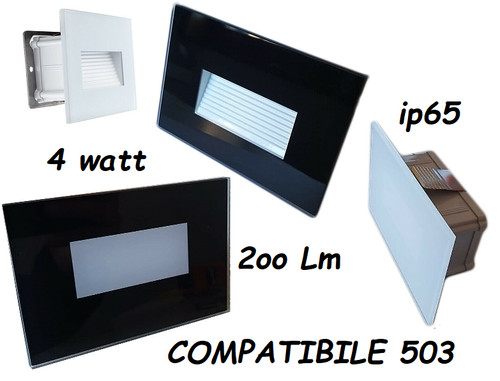 Segnapasso led incasso - 4w,