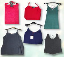 Top donna rosso verde blu - verde,