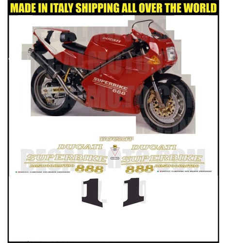 Adesivi 888 sp5 - sp0, superbike