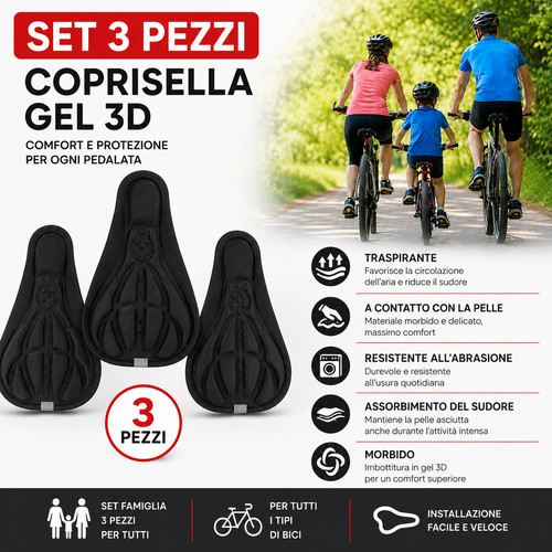 Coprisella bici gel - coprisella,