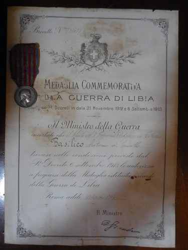 Attestato diploma medaglia - +,