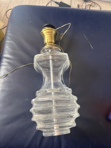 Lampada tavolo vetro di - lampada, in