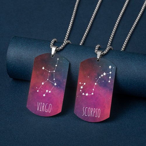 Constellations necklace - constellations,