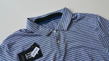 Nuova polo da golf Nike Tiger Woods TW Vapor Dry Stripe, BQ6722-431, S