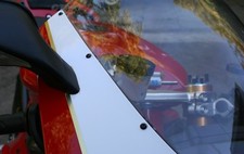 Kit viti e gomme parabrezza Ducati, 848 1098 1198 NERO