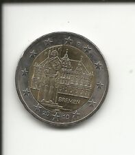 Germania 2010 - 2 Euro Bremen. ZECCA F